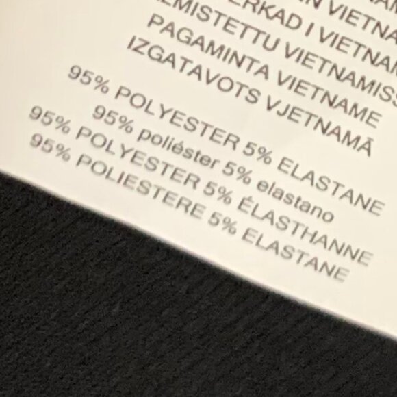 Michael Kors Black Top with Embroidered Bell Sleeves – Size PS - Picture 8 of 8